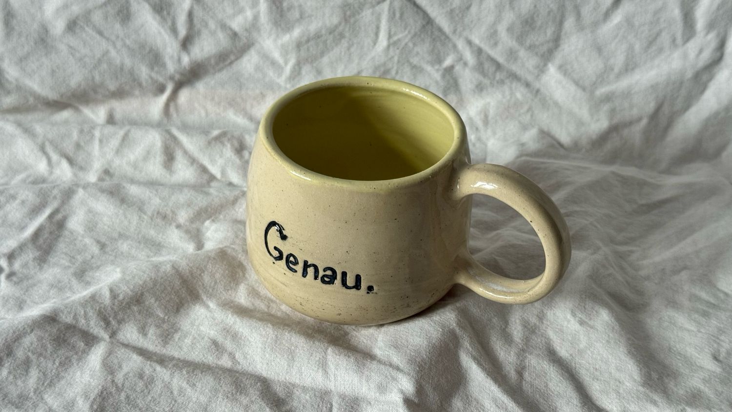Phrasal Cup - "Genau”