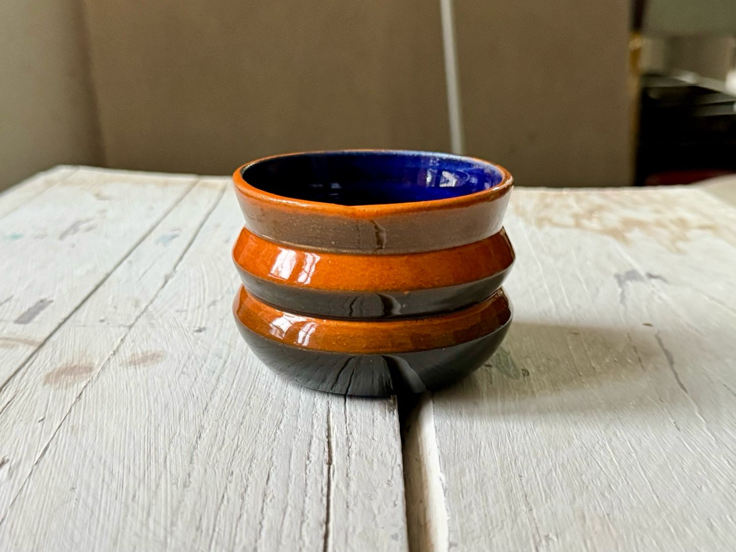 Angular Orange - Black Cup
