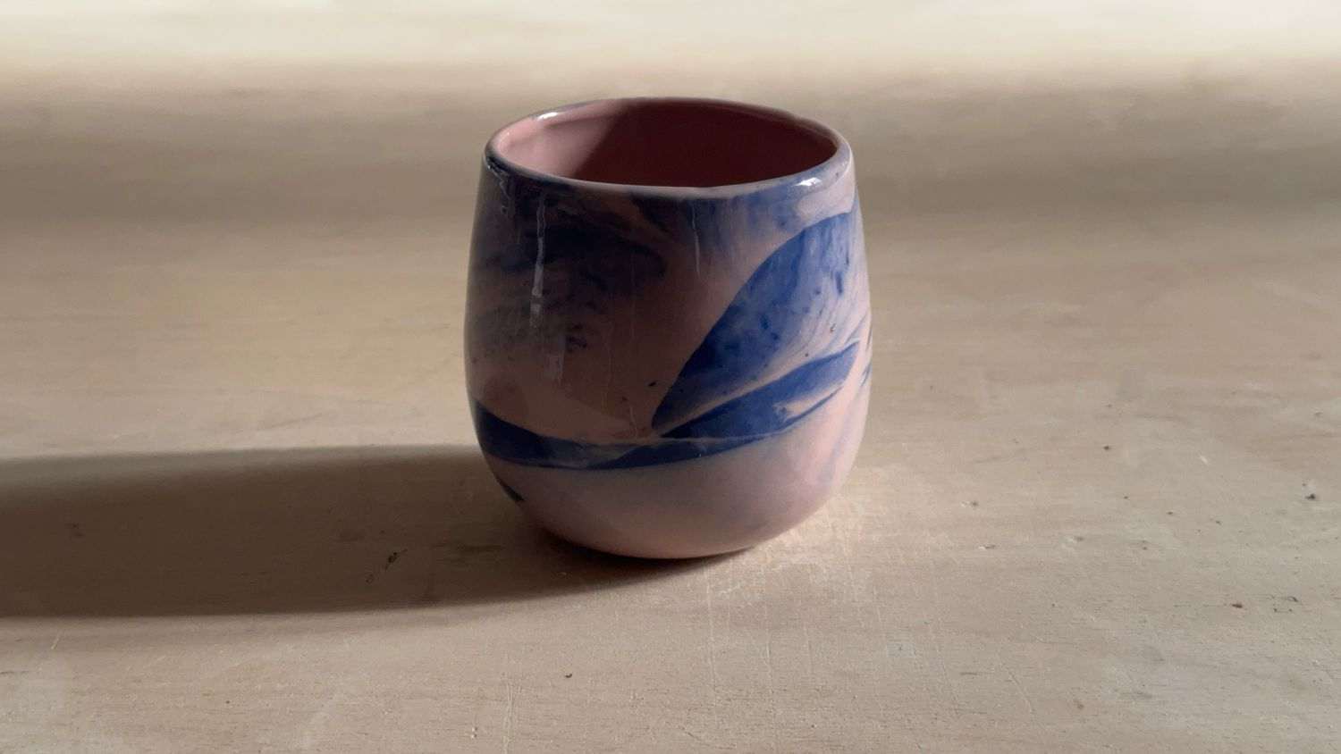 Porcelain Nerikomi cup