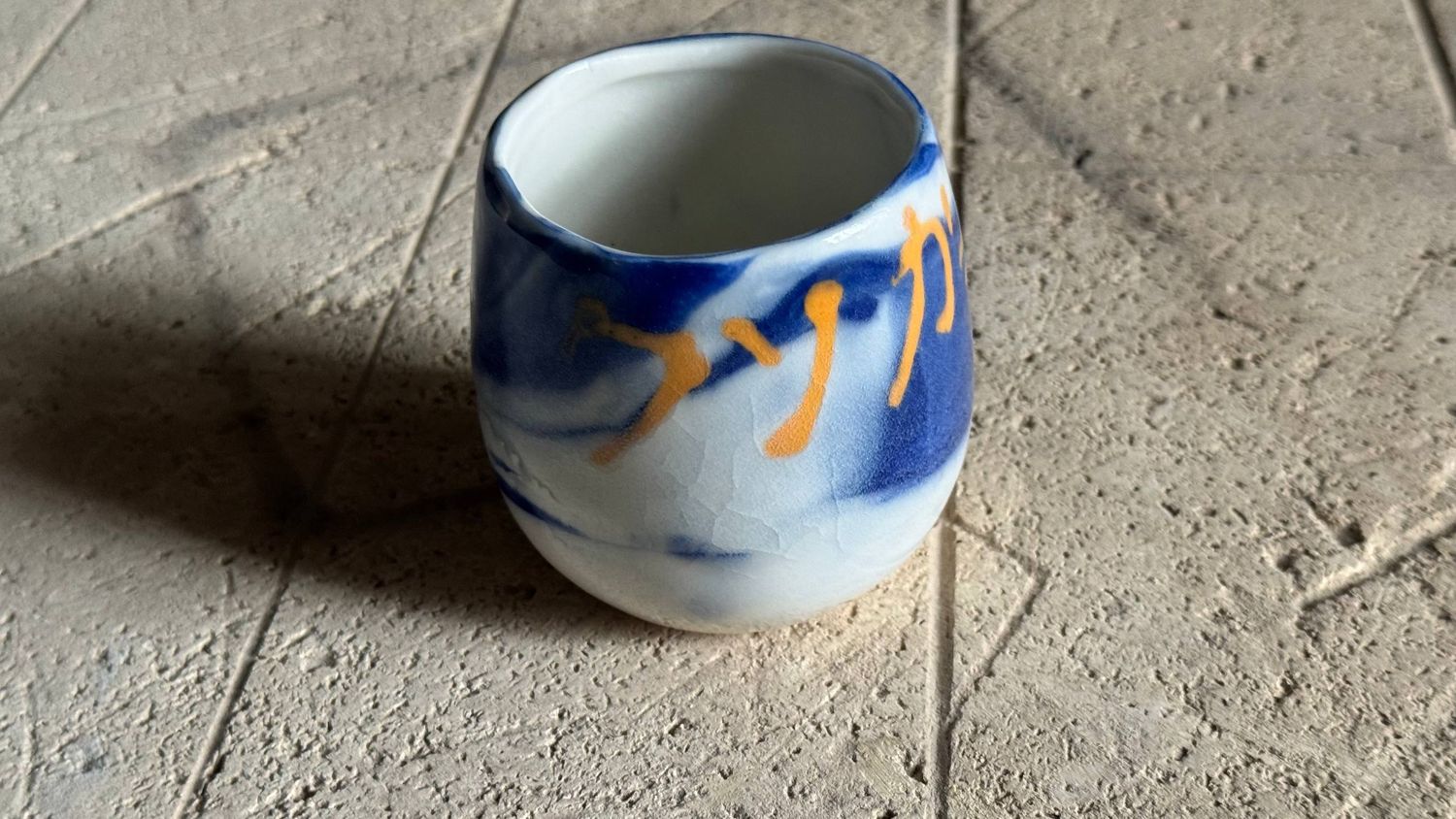 Porcelain Nerikomi Cup - Fuckin Awesome