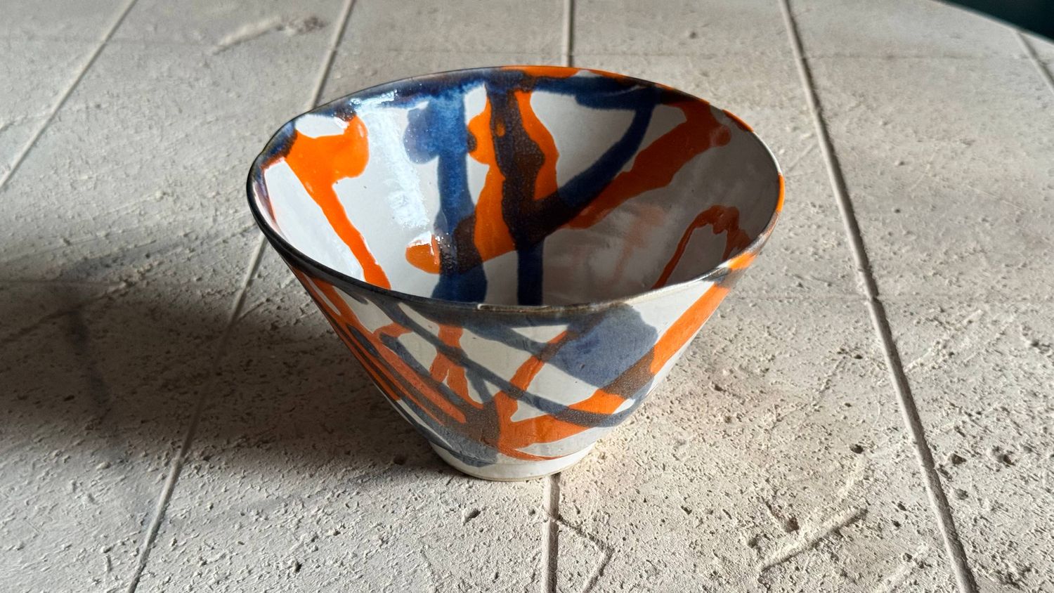 Medium Conical Bowl - Sprinkled
