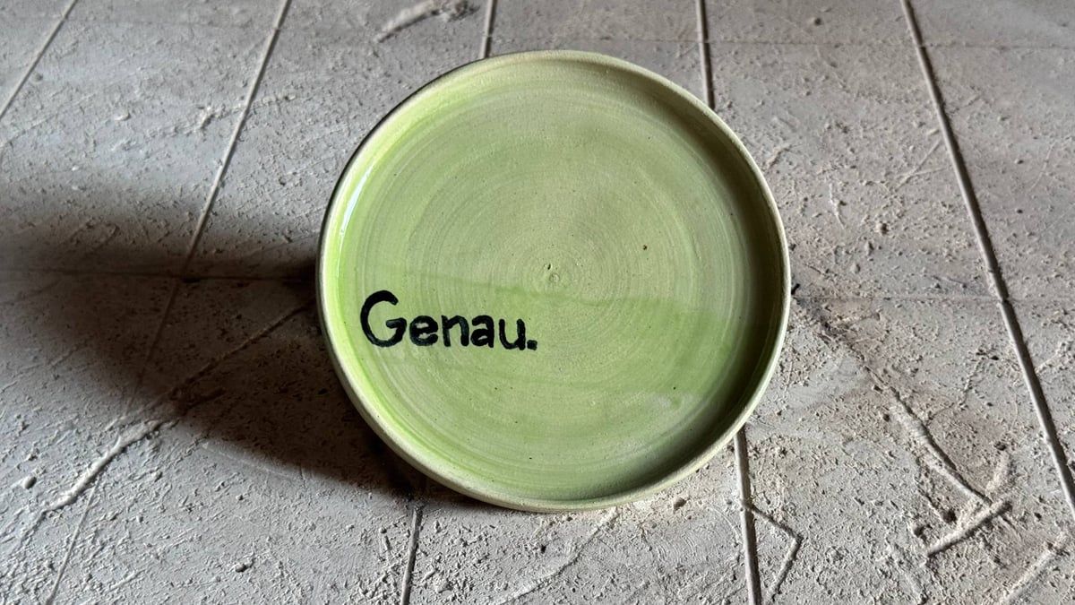 Phrasal plates - Ich habe es dir gesagt (Blue)