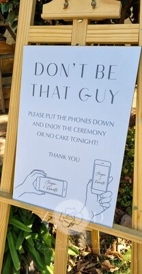 Professional Photographer On Duty - Print on Wood Board
wedding
