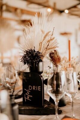 Custom Black & Gold Table Numbers, Event Decor & Stationery
wedding
Versatile Design
