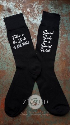 Black Socks - Custom Print
wedding
groomsmen
box filler
custom print
