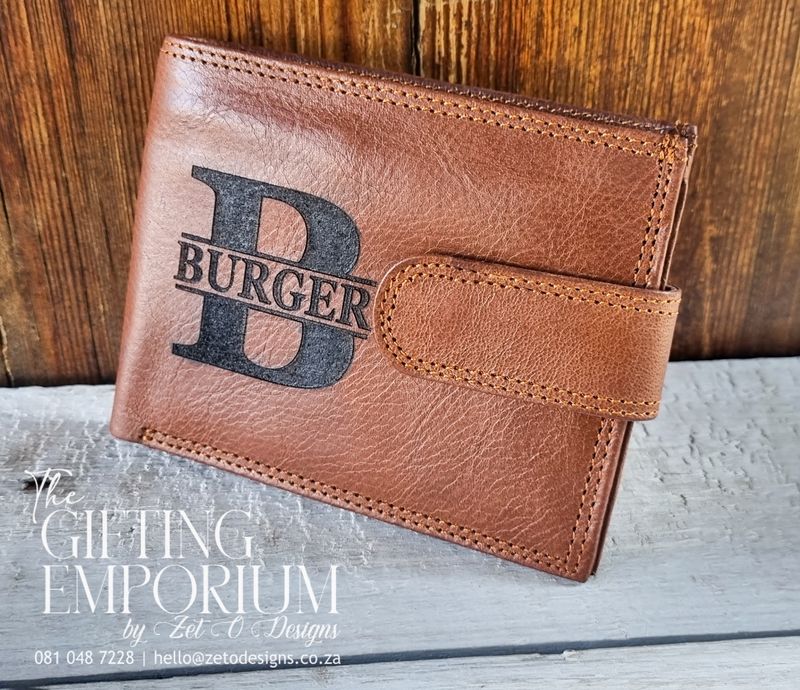 Wallet Men - Full Exterior and Interior Genuine Leather