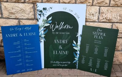 Wedding Signage Combo