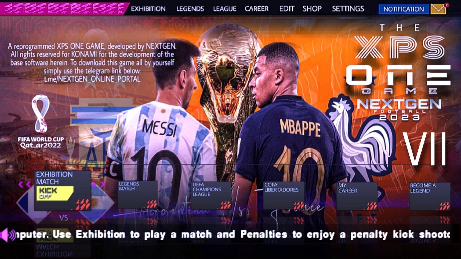 NEXTGEN FOOTBALL 2023 XPS ONE GAME UNLOCK SUBSCRIPTION 