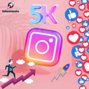 5,000 seguidores Instagram (Países mixtos)