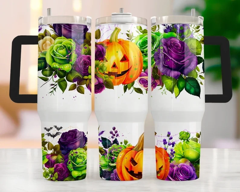 Pumpkin &amp; Flowers