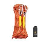 RESCUE CLIMBING ROPE  10mm  orange 64 ft.