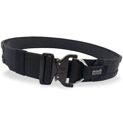 AYIN Tactical 2&quot; ,2 pc. Releasable Tactical belt BLACK M/L