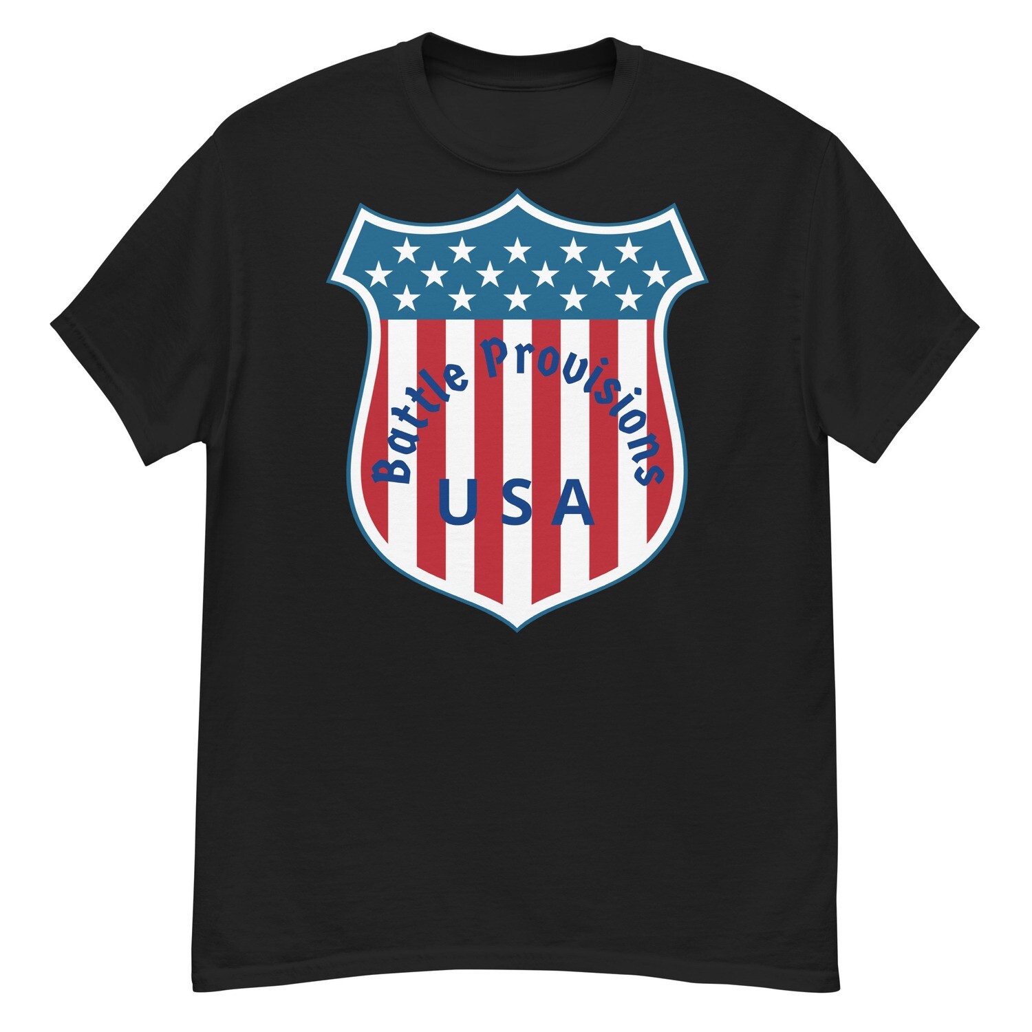 USA shield, Color: Black, Size: S