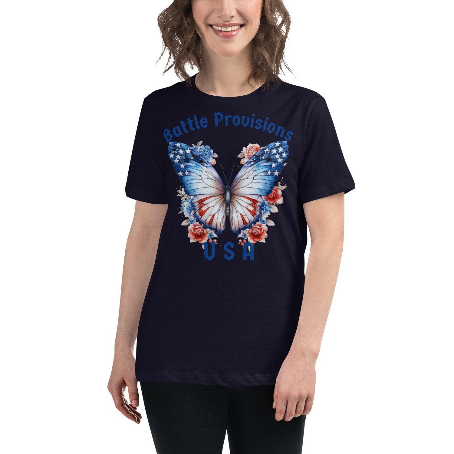 BP butterfly, Color: Navy, Size: S