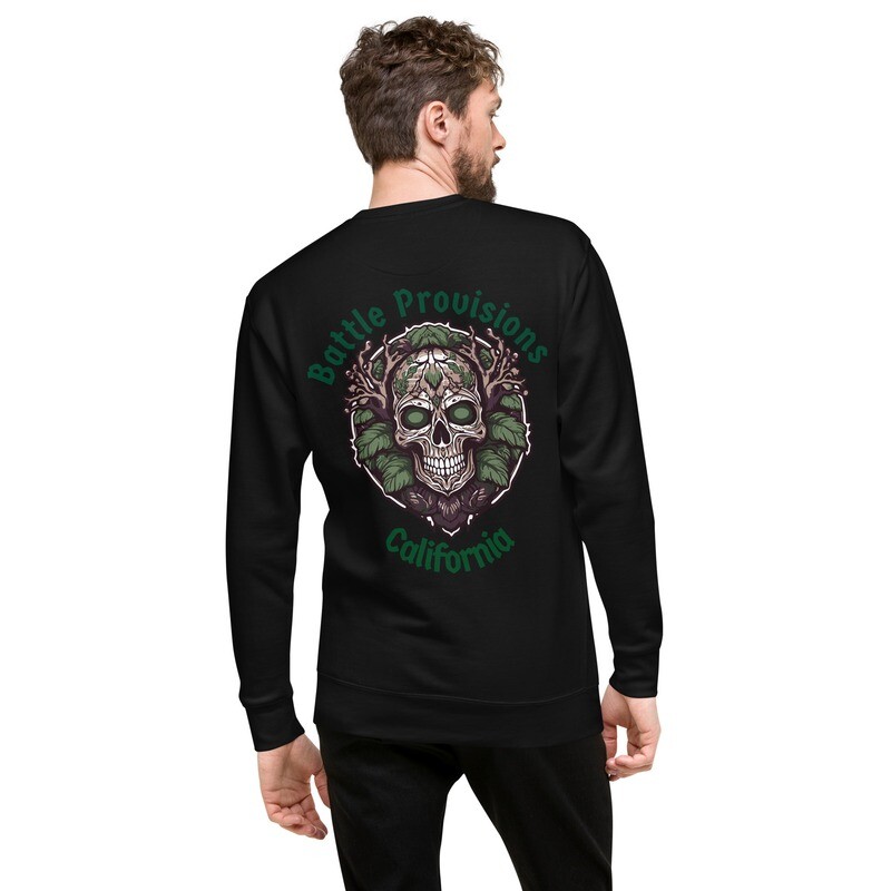 Green Skull Sweatshirt