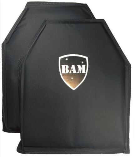BODY ARMOR MEGASTORE 10x12 IIIA soft armor inserts PAIR