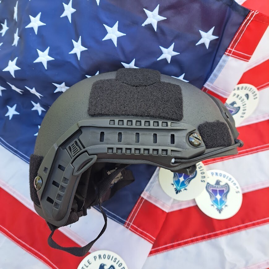 FAST IIIA HIGH CUT Kevlar Ballistic Helmet large Black