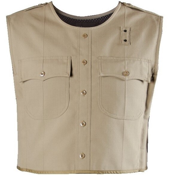 BLAUER  ARMORSKIN Carrier Vest Silver Tan Large /Reg.