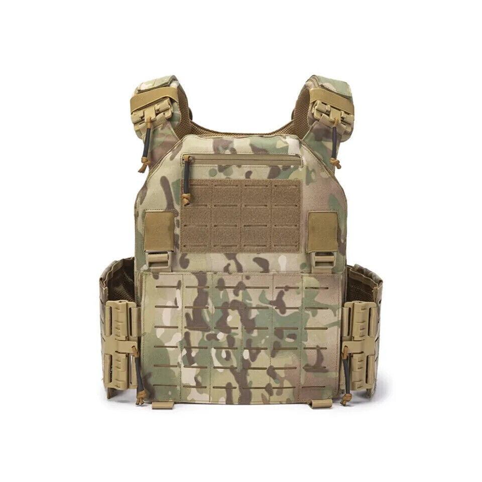QR TACTICAL Plate Carrier vest L/XL    1050 den,  OCP Multicam