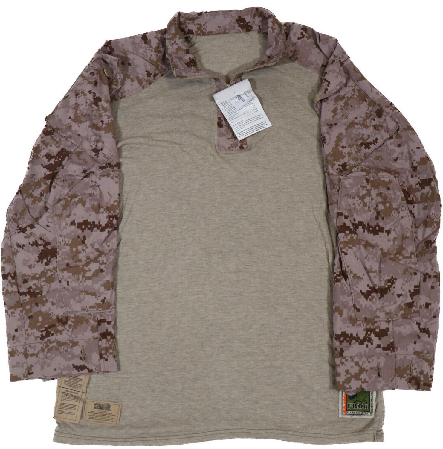 USMC COMBAT SHIRT FROG LARGE-REG. MARPAT