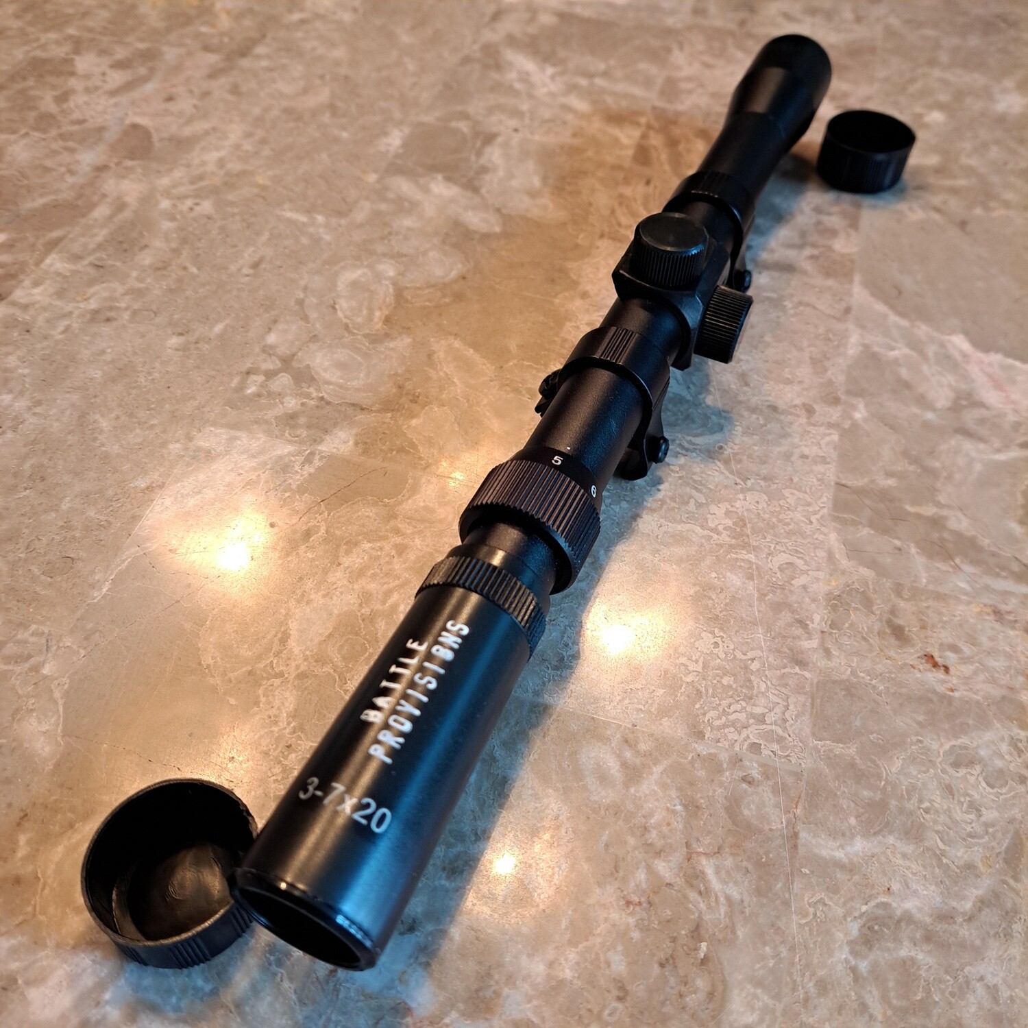 BATTLE PROVISIONS 3-7x20  RIFLE SCOPE  .22