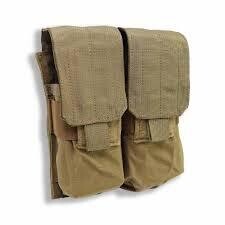 EAGLE IND, DOUBLE MAG POUCH, KHAKI/ TAN