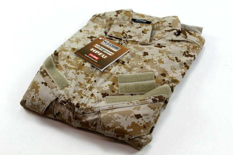 BLACKHAWK AOR1 DESERT FIELD SHIRT WITH I.T.S. 2XL