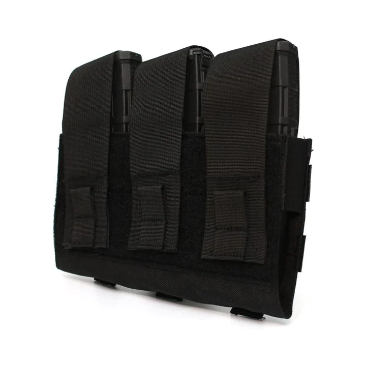 LONDON BRIDGE TRIPLE MAG POUCH-- BLACK