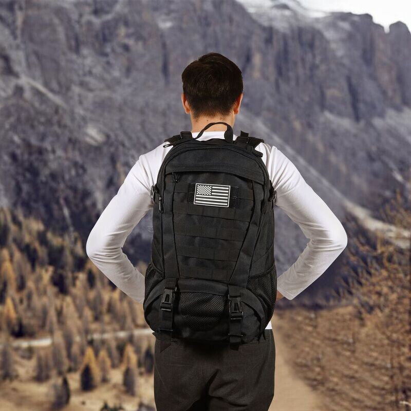 MILITARY / HIKING  PACK  30 L      -BLACK
