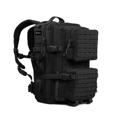 30L Outdoor Military Molle Tactical Hiking Camping Waterproof Rucksack Backpack -BLACK