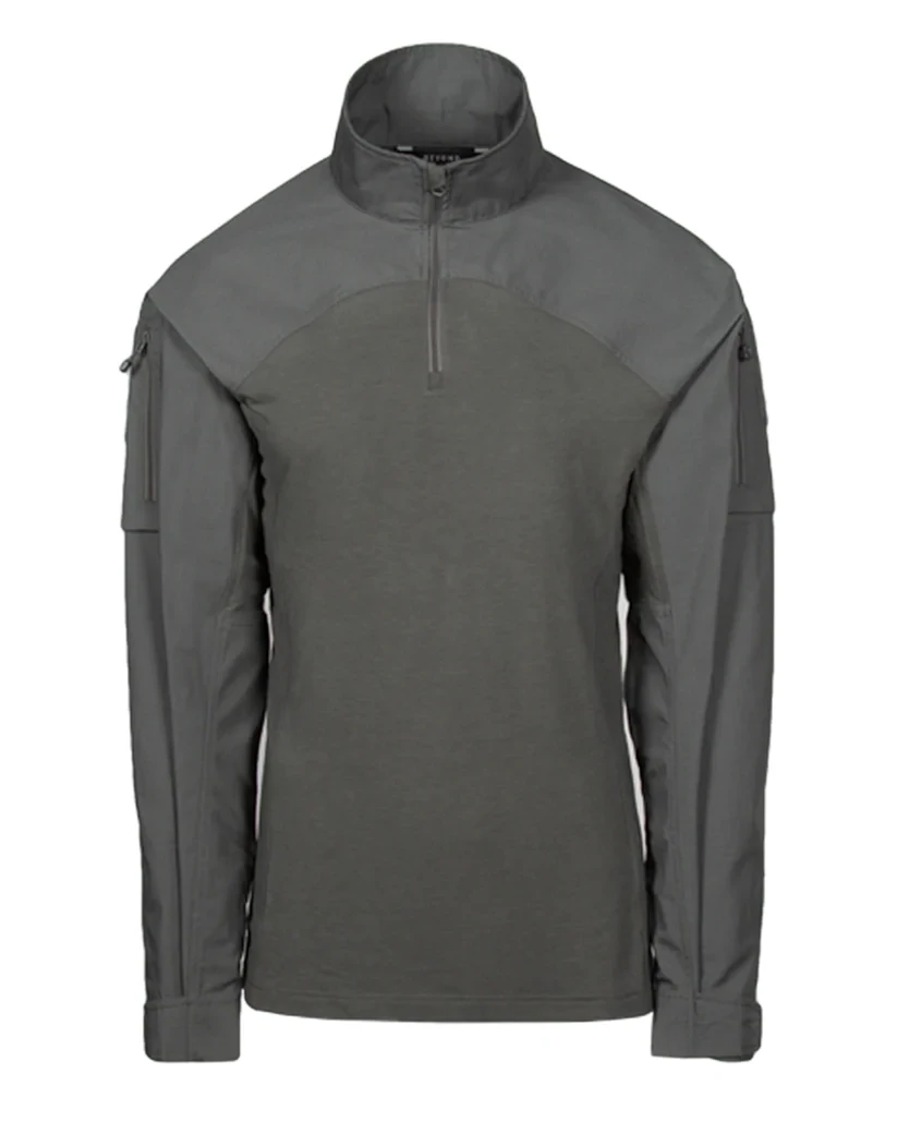 BEYOND A9-AT  MISSION SHIRT GREY  L/LONG
