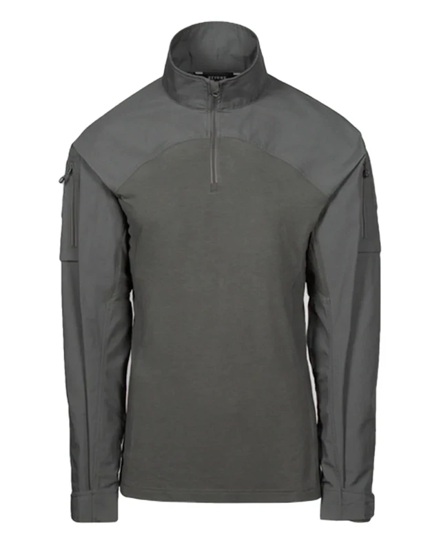 BEYOND A9-AT  MISSION SHIRT GREY  L/LONG