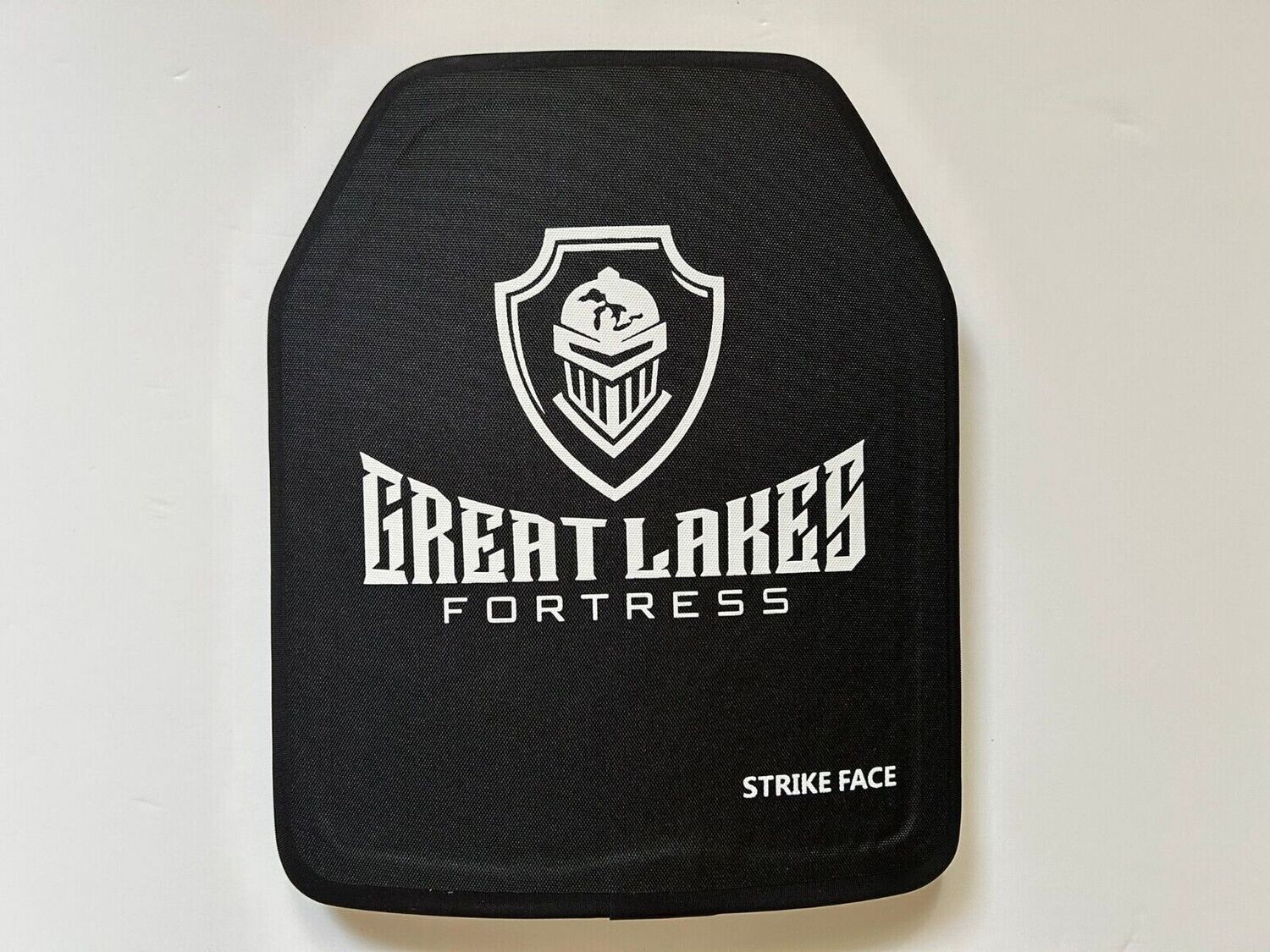 GREAT LAKES  Level 3+ 11&quot;X14&quot; Stand-Alone Curved Ceramic tactical Armor Plate Multi-shot       - 1 plate