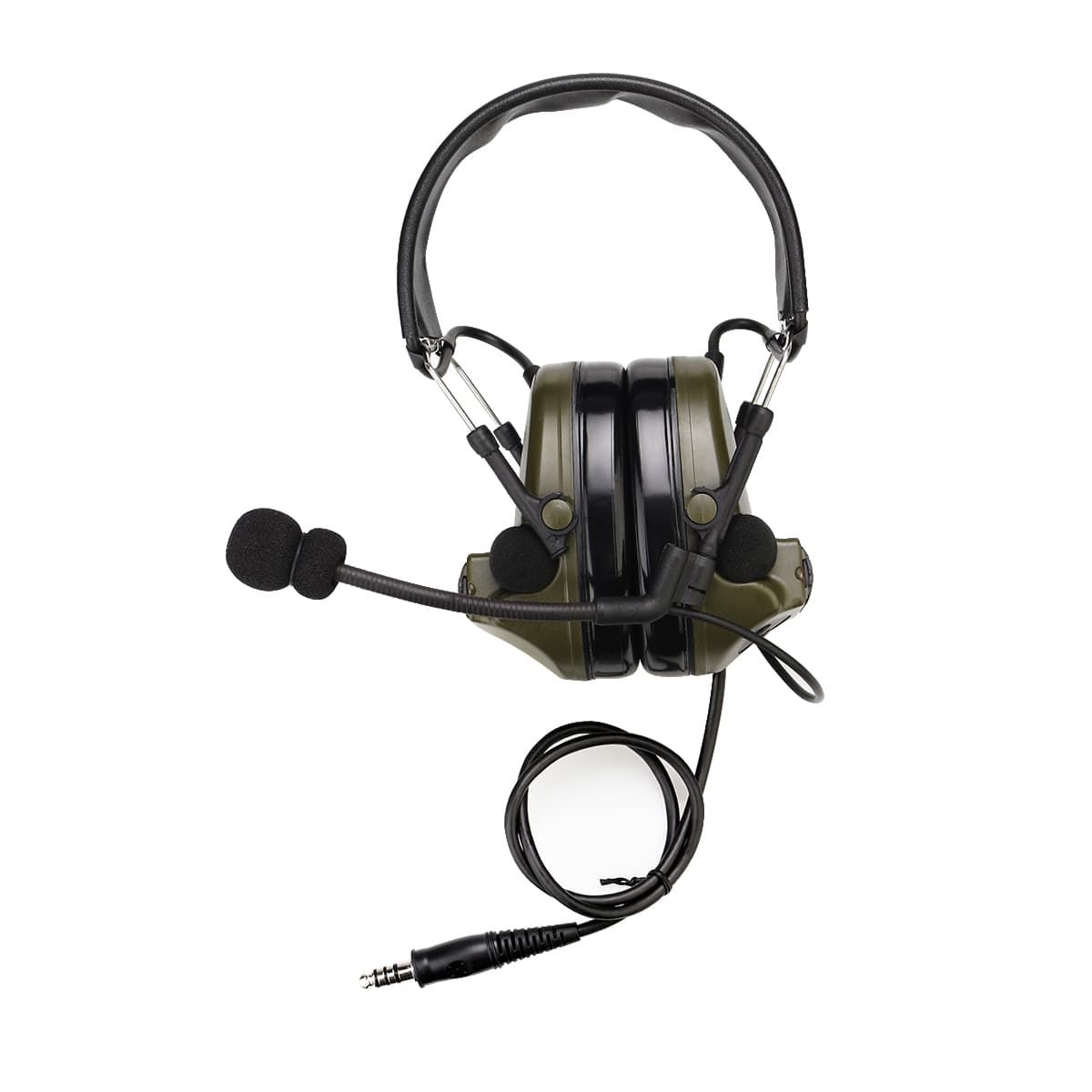 RETEVIS TACTICAL NOISE REDUCTION HEADSET,  O,D, GREEN