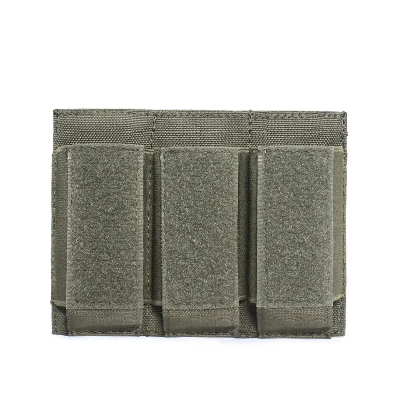 TACTICAL MOLLE MAG POUCH - 3 MAG,  Green