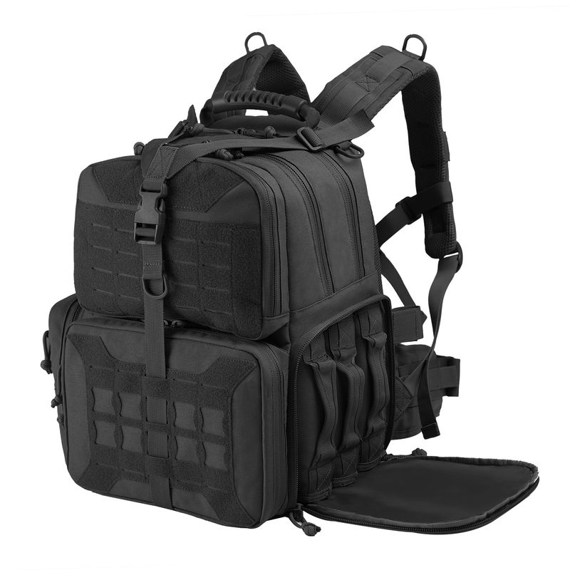 TACTICAL RANGE BACKPACK - BLACK