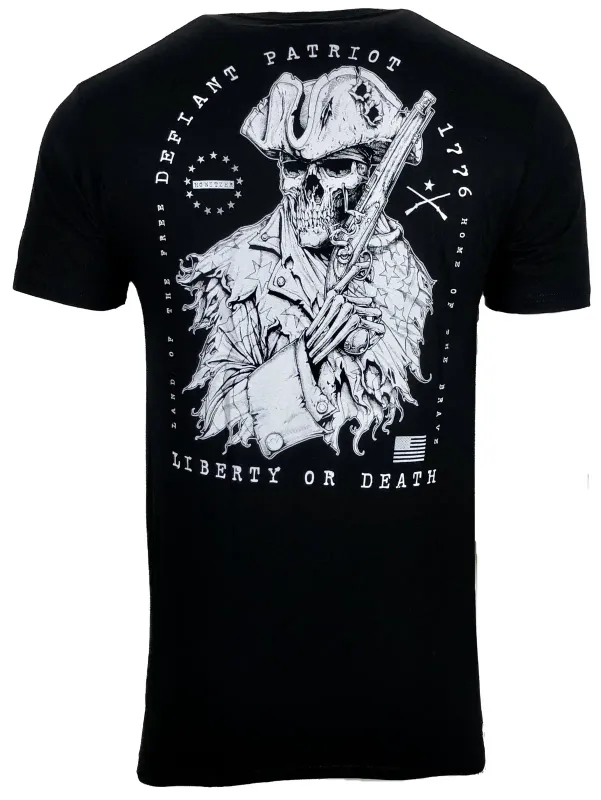 HOWITZER CLOTHING , Defiant patriot - black - LARGE