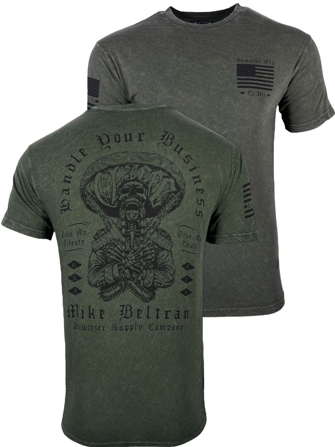 HOWITZER STYLE   ELJEFE    -OLIVE - 2XL