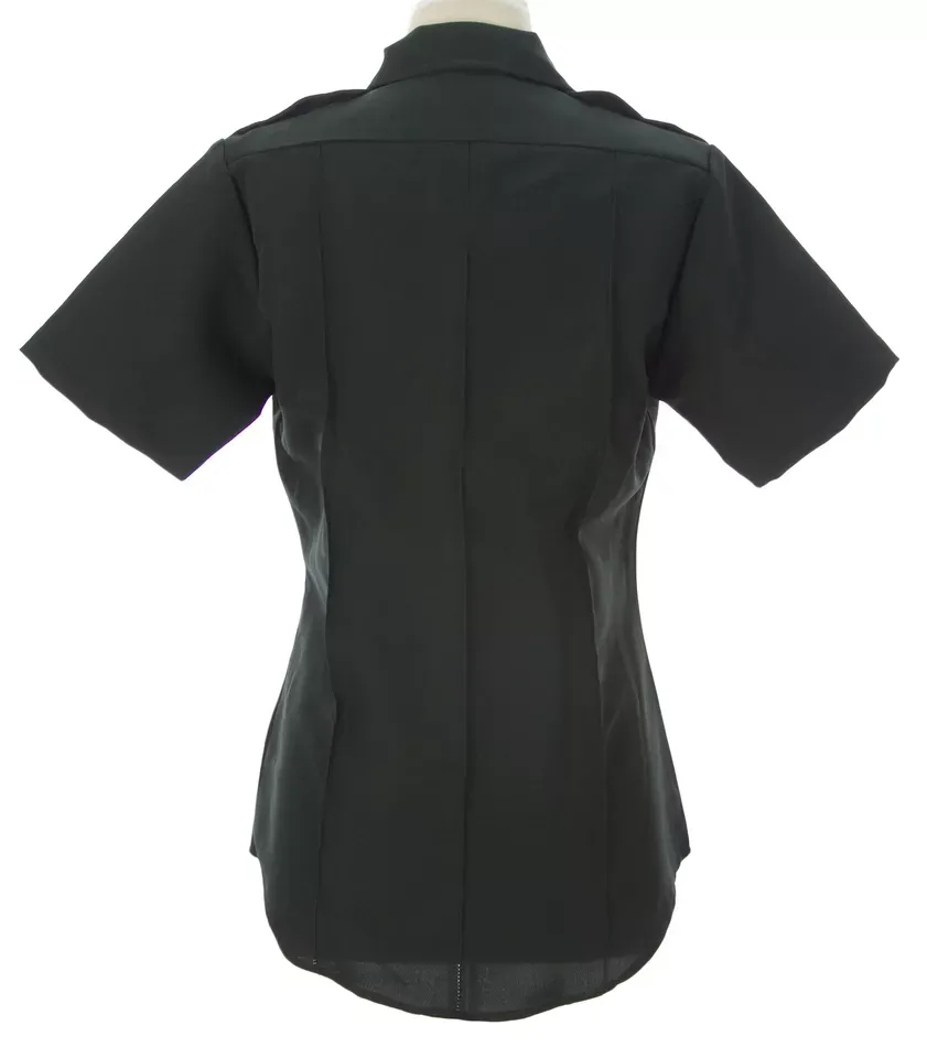 FLYING CROSS Women&#39;s Green Hidden Zip Coldblack Uniform Shirt ( $45 new)  Size 38