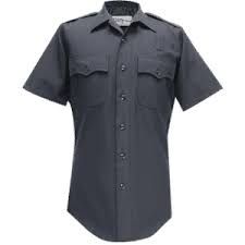 FLYING CROSS FX Elite Class A Men&#39;s Short Sleeve Shirt -Navy-  LARGE