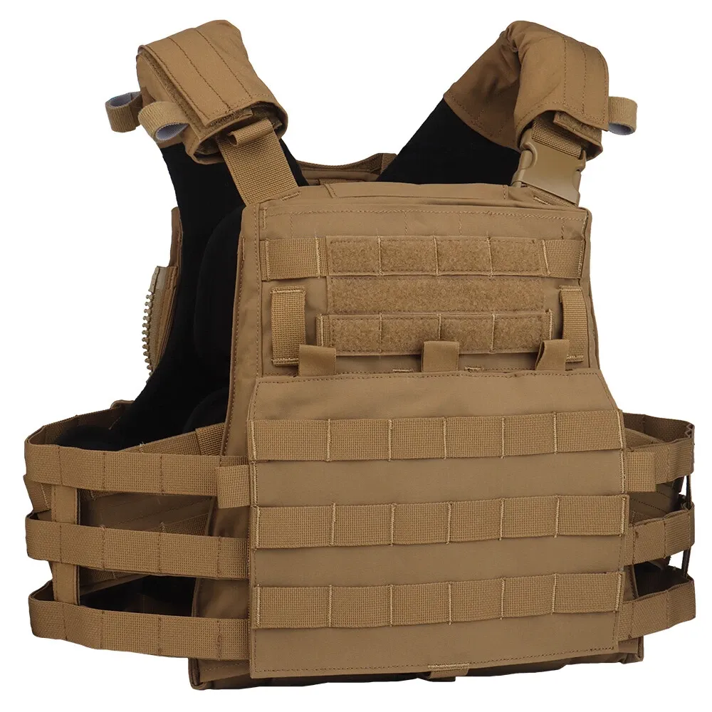 AVS STYLE plate carrier  Crye clone OPEN BOX    COYOTE  one size fits most