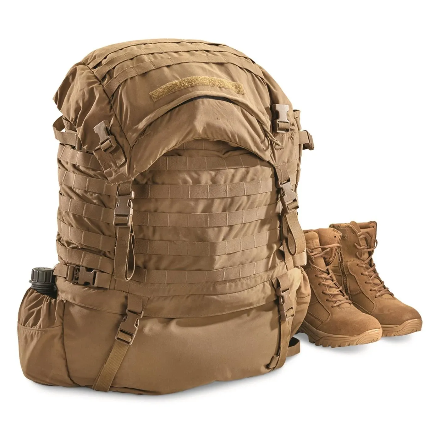 USMC Military Surplus FILBE Pack, Used   COYOTE BRWN
