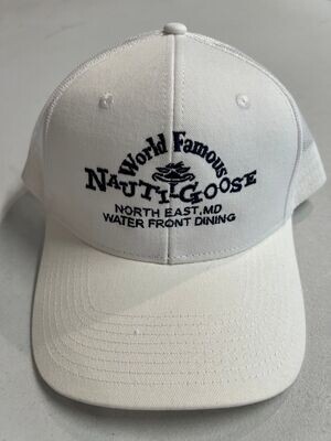 Baseball Trucker Hat - Snapback - White