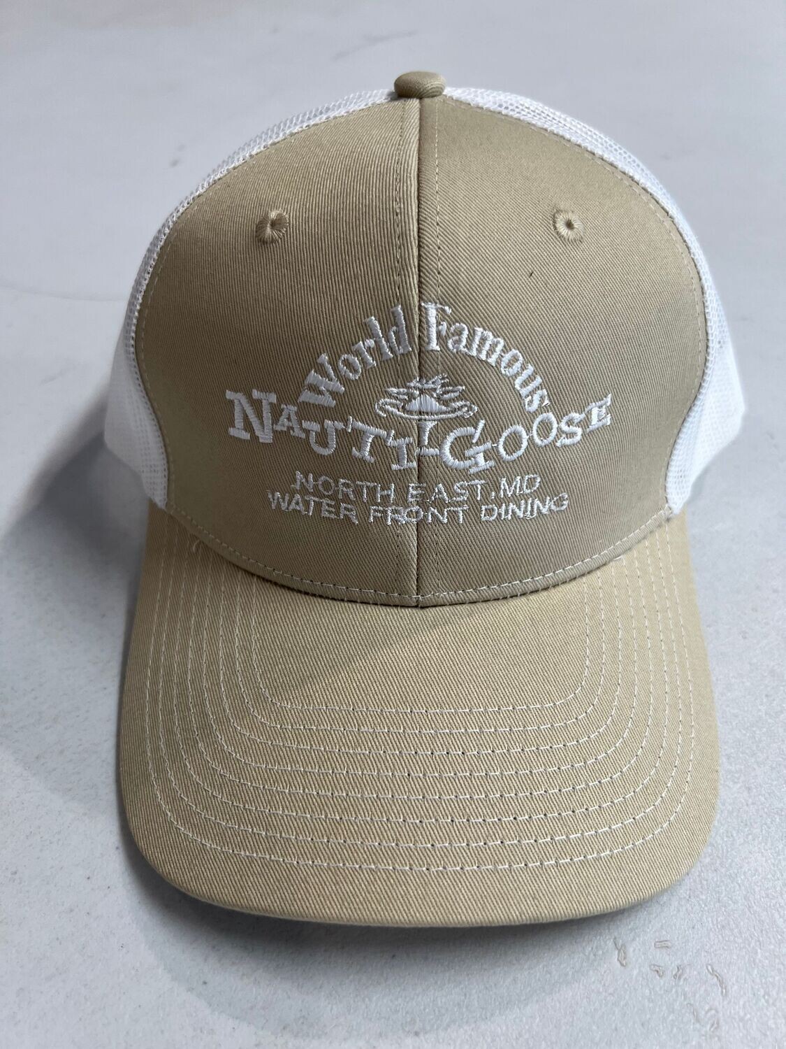 Baseball Trucker Hat - Snapback - Tan