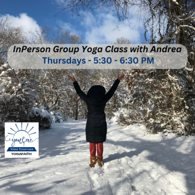 IN-PERSON GROUP CLASSES WITH ANDREA