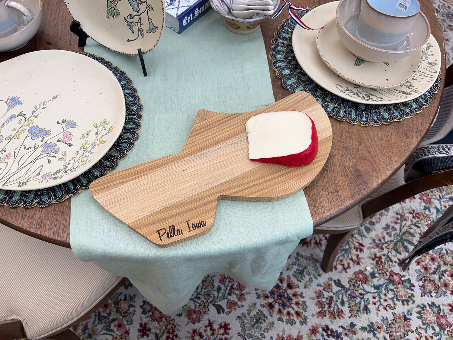 •CUTTING BOARD• Wooden Shoe 