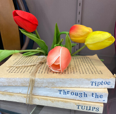 •BOOK• Decorative Bundle &quot;Tiptoe Through The Tulips&quot;