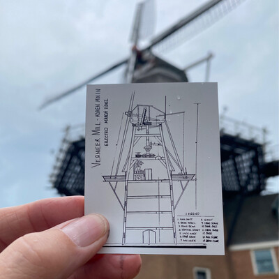 •MAGNET• Windmill Sketch