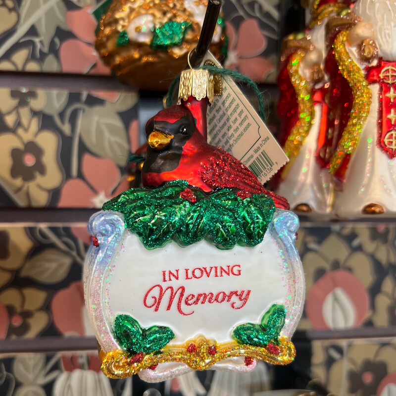 •ORNAMENT•Memorial Cardinal OWC