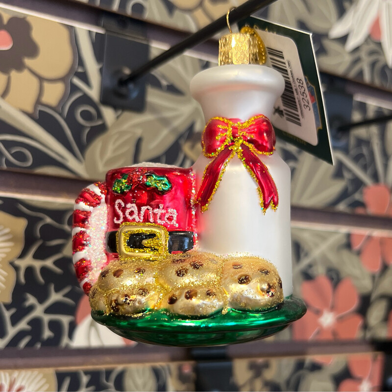 •ORNAMENT• Milk + Cookies OWC